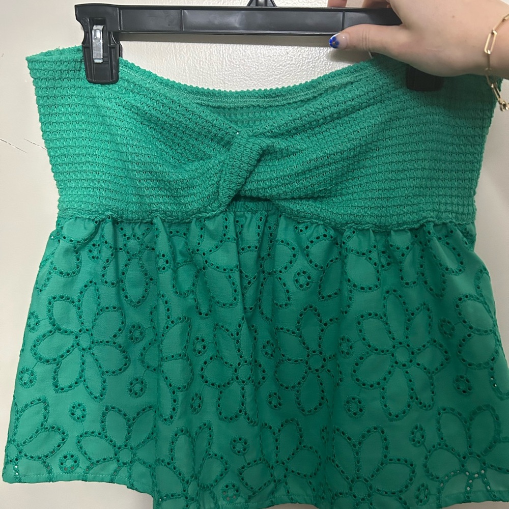 Shein Green Floral Women's Skirt